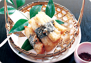 山芋の磯辺揚げ