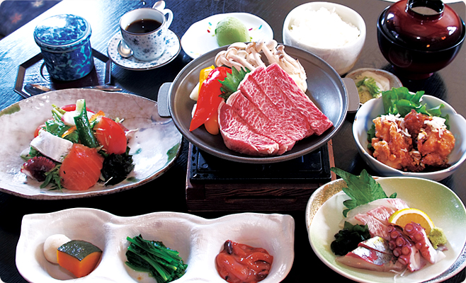 牛鉄板焼き御膳